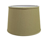 # 32318 Transitional Hardback Empire Shaped Spider Construction Lamp Shade in Yellowish Brown, 14" wide (12" x 14" x 10")