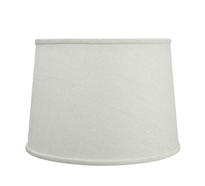 # 32320 Transitional Hardback Empire Shaped Spider Construction Lamp Shade in Off White, 14" wide (12" x 14" x 10")
