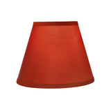 # 32418 Transitional Hardback Empire Shaped Spider Construction Lamp Shade in Redwood, 9" wide (5" x 9" x 7")