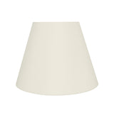 # 32427 Transitional Hardback Empire Shaped Spider Construction Lamp Shade in Ivory, 9" wide (5" x 9" x 7")