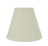 # 32472 Transitional Hardback Empire Shaped Spider Construction Lamp Shade in Off White, 8" wide (4" x 8" x 7")