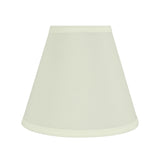 # 32473 Transitional Hardback Empire Shaped Spider Construction Lamp Shade in Off White, 8" wide (4" x 8" x 7")