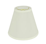 # 32473 Transitional Hardback Empire Shaped Spider Construction Lamp Shade in Off White, 8" wide (4" x 8" x 7")