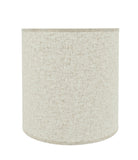 # 32531 Transitional Drum (Cylinder) Shaped Spider Construction Lamp Shade in Beige, 15" wide (14" x 15" x 15")