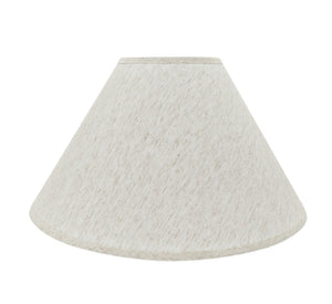 # 32561 Transitional Hardback Empire Shaped Spider Construction Lamp Shade in Beige, 20" wide (7" x 20" x 12 1/2")