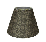 # 32626 Transitional Hardback Empire Shaped Spider Construction Lamp Shade in Light Brown, 12" wide (6" x 12" x 9")