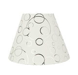 # 32629 Transitional Hardback Empire Shaped Spider Construction Lamp Shade in White, 12" wide (6" x 12" x 9")