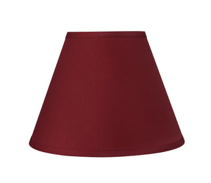 # 32632 Transitional Hardback Empire Shaped Spider Construction Lamp Shade in Blood Red, 12" wide (6" x 12" x 9")