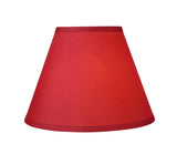 # 32632 Transitional Hardback Empire Shaped Spider Construction Lamp Shade in Blood Red, 12" wide (6" x 12" x 9")