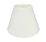 # 32634 Transitional Hardback Empire Shaped Spider Construction Lamp Shade in Off White, 12" wide (6" x 12" x 9")