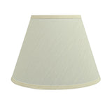 # 32684 Transitional Hardback Empire Shaped Spider Construction Lamp Shade in Eggshell, 13" wide (7" x 13" x 9 1/2")