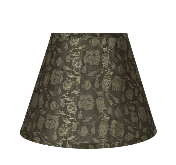 # 32686 Transitional Hardback Empire Shaped Spider Construction Lamp Shade in Light Brown, 13