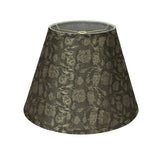 # 32686 Transitional Hardback Empire Shaped Spider Construction Lamp Shade in Light Brown, 13" wide (7" x 13" x 9 1/2")