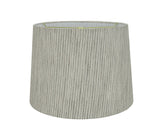 # 32952 Transitional Hardback Empire Shaped Spider Construction Lamp Shade in Light Grey, 14" wide (12" x 14" x 10")