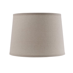 # 32956 Transitional Hardback Empire Shaped Spider Construction Lamp Shade in Beige, 14" wide (12" x 14" x 10")