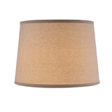 # 32956 Transitional Hardback Empire Shaped Spider Construction Lamp Shade in Beige, 14" wide (12" x 14" x 10")
