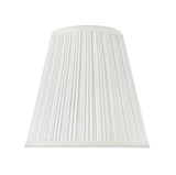 # 33004 Transitional Pleated Empire Spider Construction Lamp Shade in Off White Rayon Fabric, 9" wide (5" x 9" x 8 1/2")