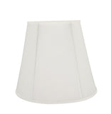 # 35002  Transitional Hexagon Bell Shape Spider Construction Lamp Shade in Off White Fabric, 16" wide (10" x 16" x 14")
