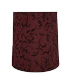 # 35039 Transitional Bell Shaped Spider Construction Lamp Shade in Red, 14" wide (12" x 14" x 15")