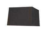 # 36101 Transitional Square Hardback Shaped Spider Construction Lamp Shade in Black, 14" + 14" wide (13" + 13" x 14" + 14" x 9 1/2")
