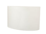 # 37021 Transitional Oval Hardback Spider Construction Lamp Shade, Off-White, 15 1/2" wide (9" + 15 1/2") x (9" +x 15 1/2") x 10"