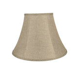 # 38001 Transitional Bell Shaped Collapsible Spider Construction Lamp Shade in Natural, 18" wide (9" x 18" x 13")