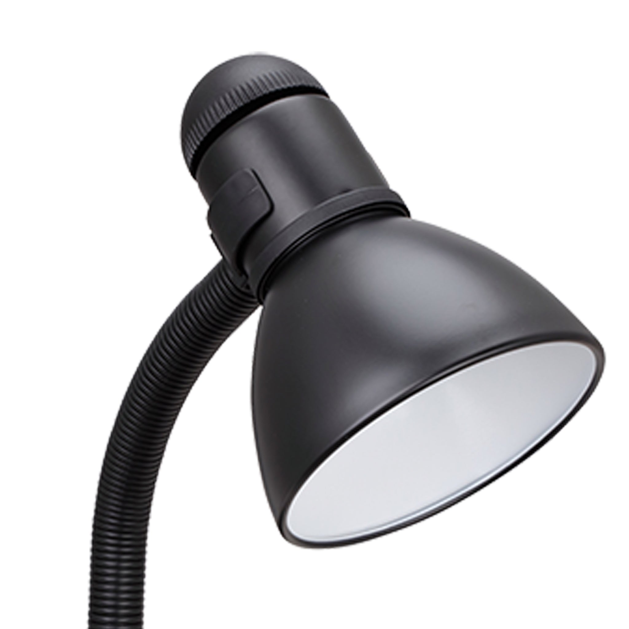 40041-1 1-Light Organizer Desk Lamp with Metal Lamp Shade and