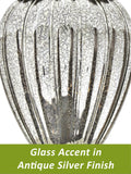 # 45010 1 Light Metal Floor Lamp, Transitional Design in Oil Rubbed Bronze, 58 1/2" High