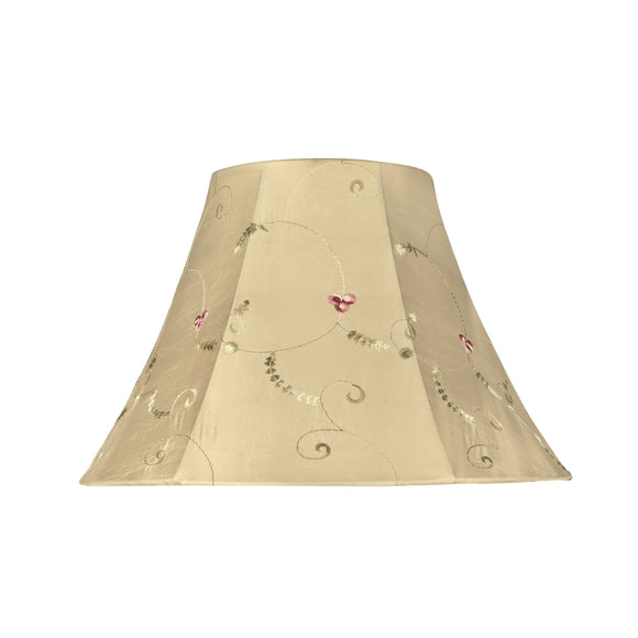 # 58001 Transitional Bell Shape UNO Construction Lamp Shade in Gold, 13