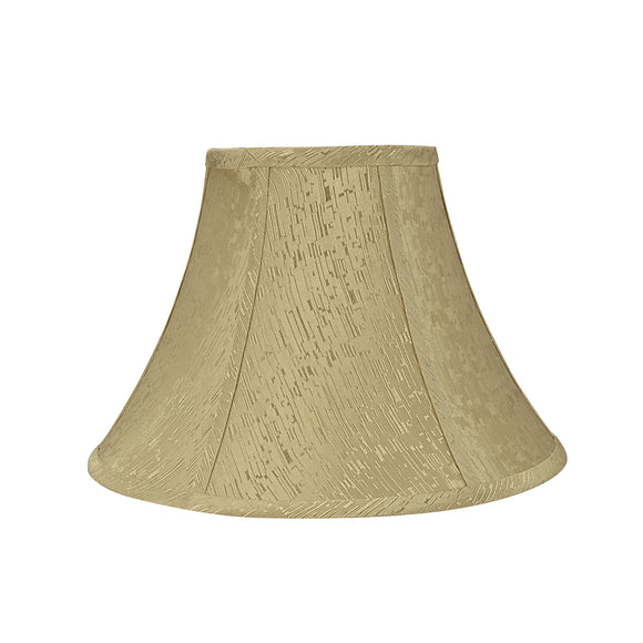 # 58003 Transitional Bell Shape UNO Construction Lamp Shade in Light Gold, 13