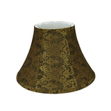 # 58004 Transitional Bell Shape UNO Construction Lamp Shade in Pumpkin Gold, 13" Wide (6" x 13" x 9")