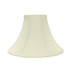 # 58030 Transitional Bell Shape UNO Construction Lamp Shade in Ivory, 10" wide (4" x 10" x 7")