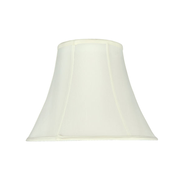 # 58053 Transitional Bell Shape UNO Construction Lamp Shade in Off White, 14