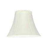 # 58053 Transitional Bell Shape UNO Construction Lamp Shade in Off White, 14" Wide (7" x 14" x 11")