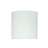 # 58302 Transitional Drum (Cylinder) Shape UNO Construction Lamp Shade in Off White, 8" Wide (8" x 8" x 8")