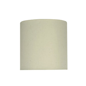 # 58303 Transitional Drum (Cylinder) Shape UNO Construction Lamp Shade in Off White, 8" Wide (8" x 8" x 8")