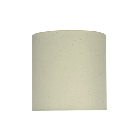 # 58303 Transitional Drum (Cylinder) Shape UNO Construction Lamp Shade in Off White, 8