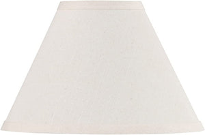 # 58309 Transitional Hardback Empire Shape UNO Construction Lamp Shade in Cream, 10" wide (4" x 10" x 7")