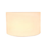 # 58326 Transitional Drum (Cylinder) Shape UNO Construction Lamp Shade in Off White, 17" Wide (17" x 17" x 10")