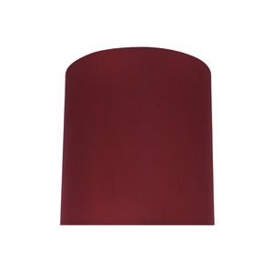 # 58401 Transitional Drum (Cylinder) Shape UNO Construction Lamp Shade in Blood Red, 10" Wide (10" x 10" x 10")