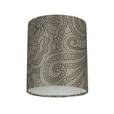 # 58501 Transitional Drum (Cylinder) Shape UNO Construction Lamp Shade in Taupe, 6-1/2" Wide (6-1/2" x 6-1/2" x 7-1/2")