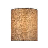 # 58501 Transitional Drum (Cylinder) Shape UNO Construction Lamp Shade in Taupe, 6-1/2" Wide (6-1/2" x 6-1/2" x 7-1/2")