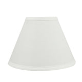 # 58726 Transitional Hardback Empire Shape UNO Construction Lamp Shade in Off White, 9" Wide (4" x 9" x 6 1/2")