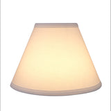 # 58726 Transitional Hardback Empire Shape UNO Construction Lamp Shade in Off White, 9" Wide (4" x 9" x 6 1/2")