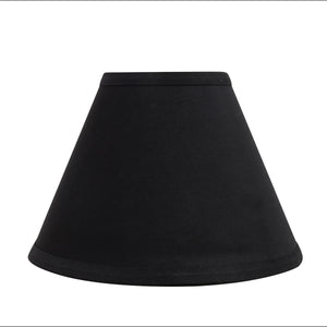 # 58727 Transitional Hardback Empire Shape UNO Construction Lamp Shade in Black, 9" Wide (4" x 9" x 6 1/2")