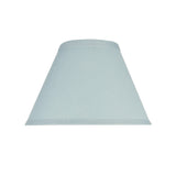 # 58728 Transitional Hardback Empire Shape UNO Construction Lamp Shade in Light Blue, 9" Wide (4" x 9" x 6 1/2")