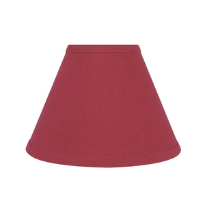 # 58729 Transitional Hardback Empire Shape UNO Construction Lamp Shade in Red, 9" Wide (4" x 9" x 6-1/2")