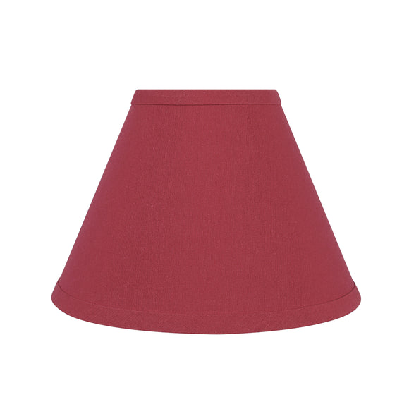 # 58729 Transitional Hardback Empire Shape UNO Construction Lamp Shade in Red, 9