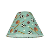 # 58751 Transitional Hardback Empire Shape UNO Construction Lamp Shade in Blue, 10" Wide (4" x 10" x 7")