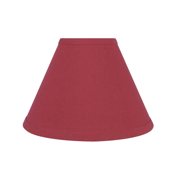 # 58753 Transitional Hardback Empire Shape UNO Construction Lamp Shade in Red, 10